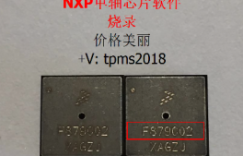 胎压传感器OE替换件 单轴NXP芯片软件烧录 零件号：13581558